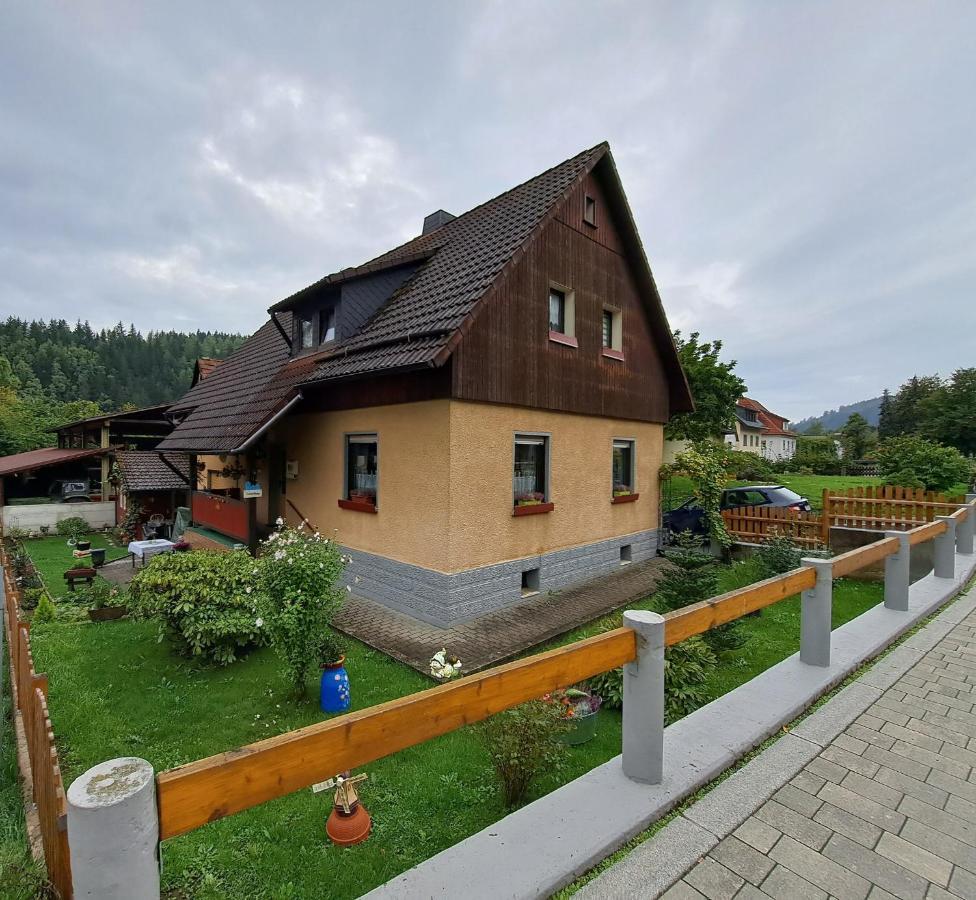 Ferienwohnung Sonja Mit Garten Und Freisitz Steinwiesen Exteriör bild
